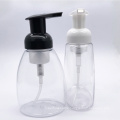 High Quality Empty 250Ml Clear Plastic Hand Wash Bottle With Black White Foam Pump Sprayer